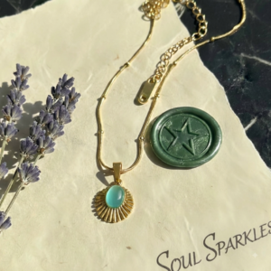 BLUE AURA PENDANT